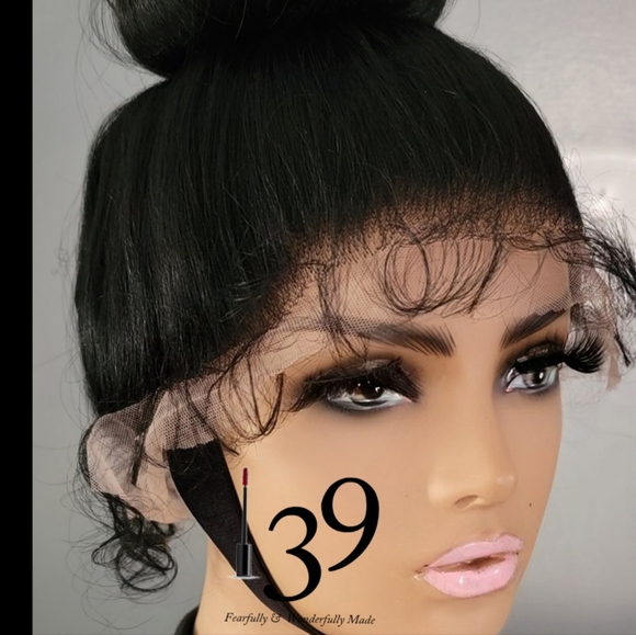 Bun 360° free part HD lace wig - Picture 4 of 6